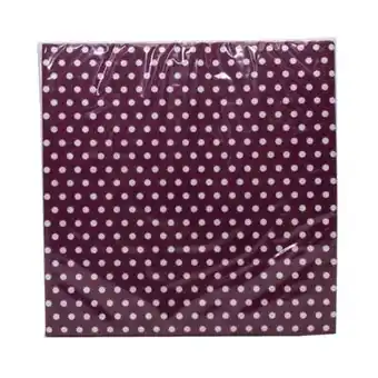Tottus Servilletas dots guinda oferta