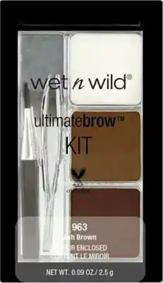 Tottus Kit para cejas wet n wild brown 2.5g oferta