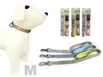 Tottus Collar y correa gris colores m oferta