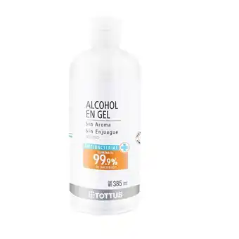 Tottus Alcohol gel sin aroma tottus oferta