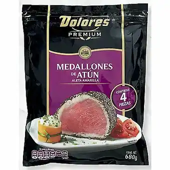 Tottus Medallon de atún congelado oferta