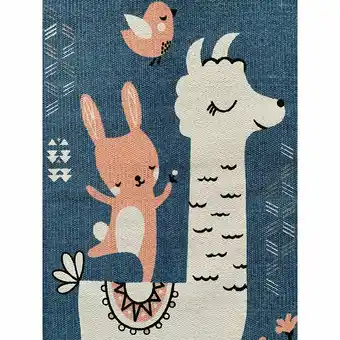 Alfombra bdc kids llama 2 50 x 80 cm