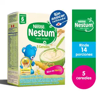 Tottus Cereal infantil nestum® 5 cereales 350g oferta