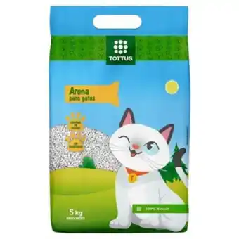 Tottus Arena para gato s/perfume tottus 5 kg oferta