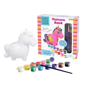 Tottus Pinta tu alcancia unicornio oferta