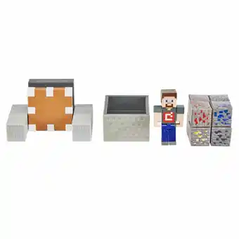 Tottus Minecraft core fig de 3.25 con dinamica de coche oferta