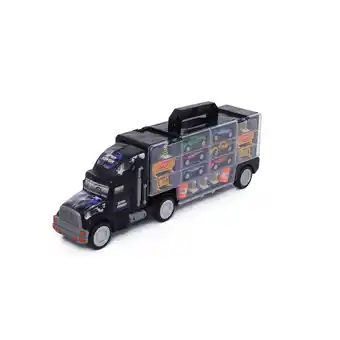 Tottus Camion transportador con 6 autos y acc (49cm) oferta