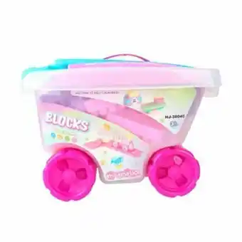 Tottus Vagon bloques 55 piezas nia‘a oferta