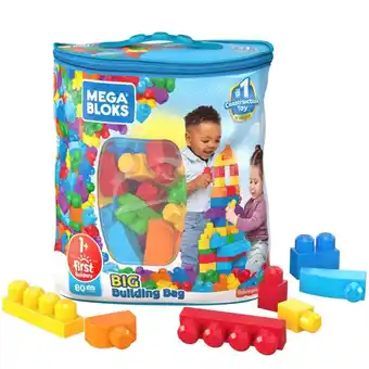 Tottus Mega blocks gran bolsa clásica para construir oferta