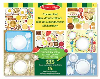 Tottus Pad sticker comidas oferta