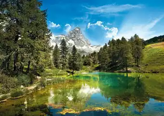 Tottus Rompecabezas 1500 lago azul oferta