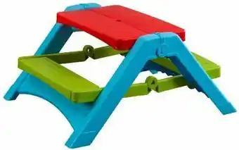 Tottus Mesa de picnic con bancas oferta
