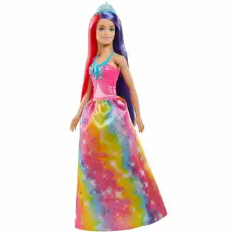 Tottus Barbie princesa peinado fantastico oferta