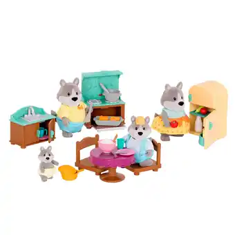 Tottus Lil woodzeez set cocina oferta