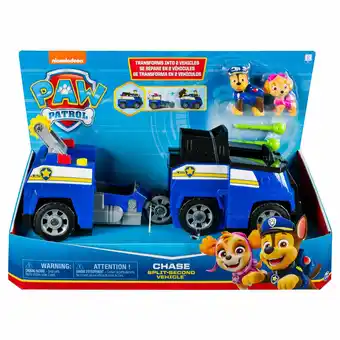Tottus Vehiculo split 2 en 1 paw patrol oferta
