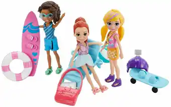 Tottus Polly pocket pack 3 munecas aventura oferta