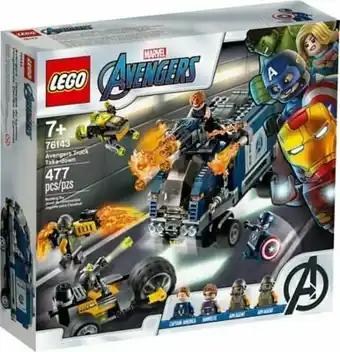 Tottus Vengadores derribo del camion oferta