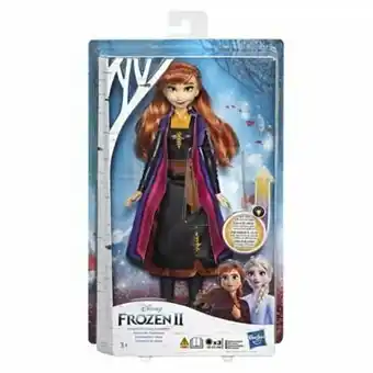 Tottus Muñeca frozen con luces oferta