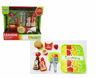 Tottus Set de fast food hamburguesa oferta