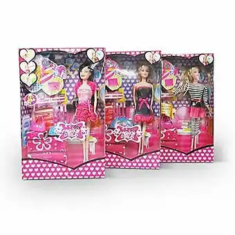 Tottus Muñeca my fashion con accesorios oferta