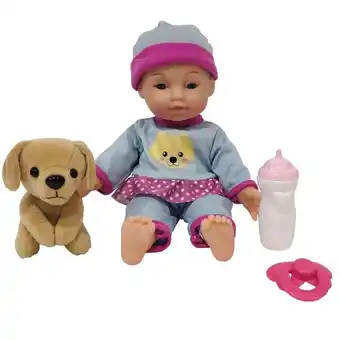 Tottus Muneca 30cm con perrito oferta