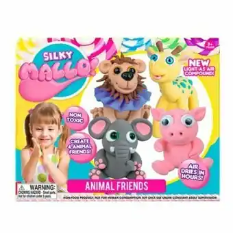 Tottus Silky mallo animal friends 4pack oferta