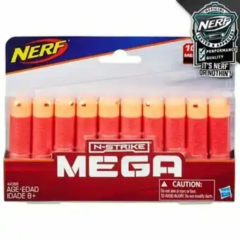 Tottus Nerf mega repuesto 10 dardos oferta