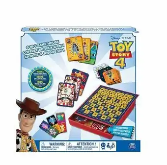Tottus Caja de juego 6 en 1 toy story oferta