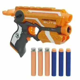 Pistola accustrike firestrike nerf oferta en Tottus