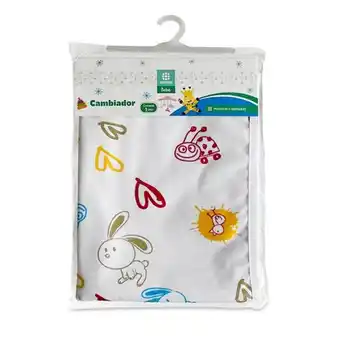 Tottus Cambiador resistente agua bebe conejo oferta