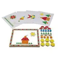 Tottus Juego de bloques y patrones magnetcos oferta