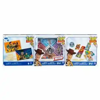 Tottus Pack x 3 juegos toy story oferta