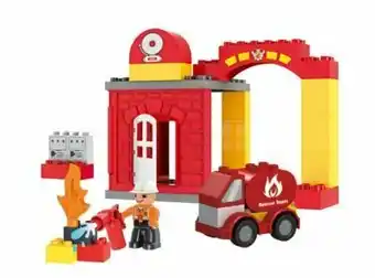Tottus Bloques junior estacion bombero x 32 piezas oferta
