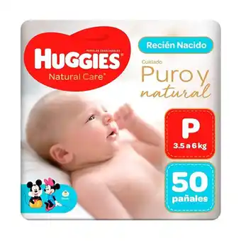 Tottus Pañal natural care pequeño (3.5 a 6 kg) oferta