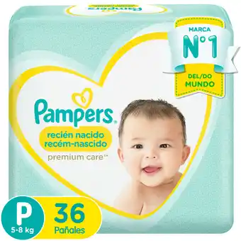 Tottus Pañales premium care recién nacido talla p oferta