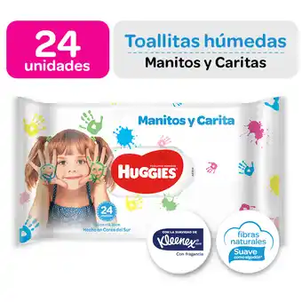 Tottus Toallitas humedas manitos y carita oferta