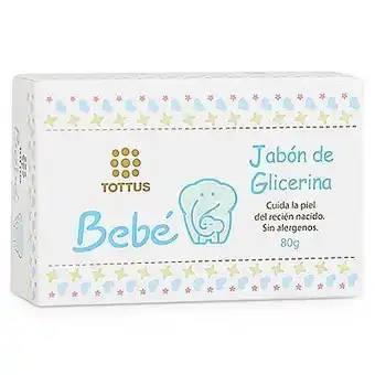 Tottus Jabon de glicerina para bebe oferta
