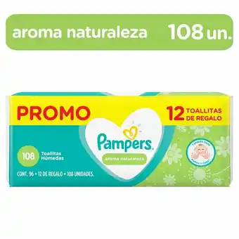 Tottus Toallitas húmedas aroma naturaleza oferta