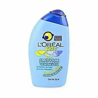Tottus Shampoo loreal kids smoothie mora azul oferta