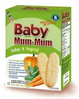 Tottus Galletas de arroz vegetal 50 gr oferta