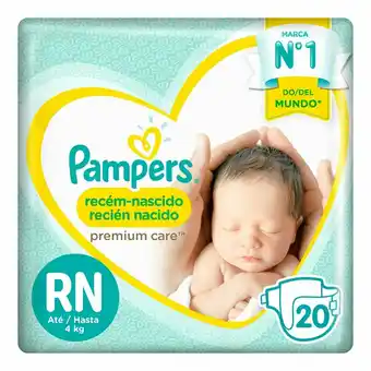 Tottus Pañales premium care recién nacido talla rn oferta