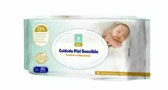 Tottus Toallitas humedas tottus cuidado piel sensible x 80 oferta