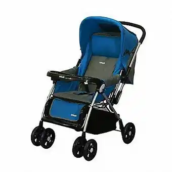 Tottus Coche cuna yazi blue oferta