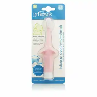 Tottus Cepillo de dientes bebes niños pequeño rosa oferta