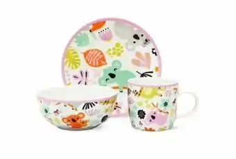 Tottus Set x 3 vajilla infantil loza na koala oferta