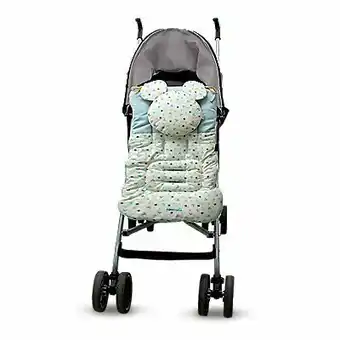 Colchoneta para coche celeste disney