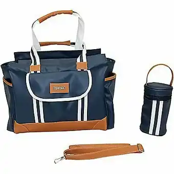 Tottus Bolso de paseo - azul oferta