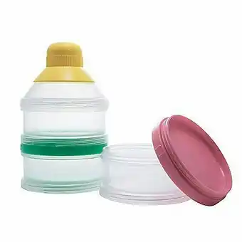 Tottus Envase para leche en polvo tres colores oferta