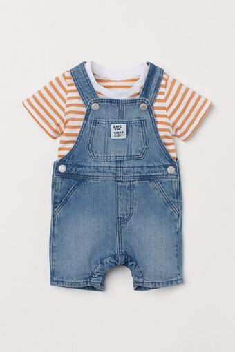 H&M Conjunto de algodón 2 piezas oferta