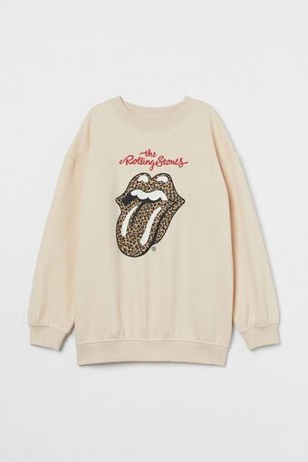 H&M Polera con motivo oferta